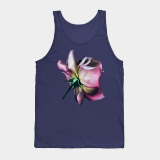 Pink rose Tank Top